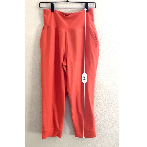Old Navy Orange Powersoft Pull On Joggers Medium - Picture 3 of 5
